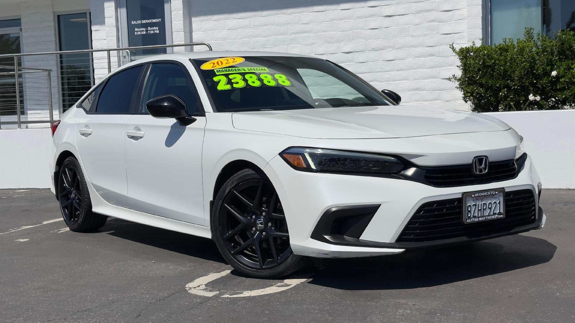 2022 Honda Civic Sedan Sport