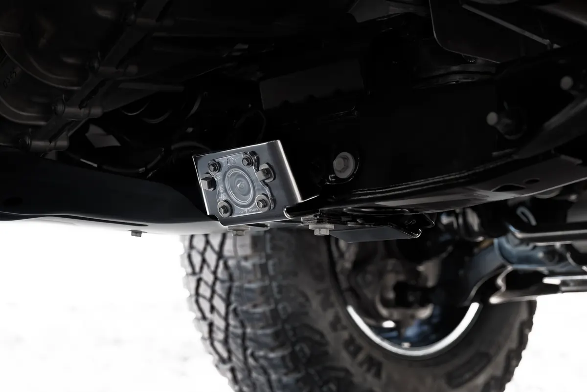 2026 GMC Canyon underbody camera at Alfred Matthews GMC in Modesto CA