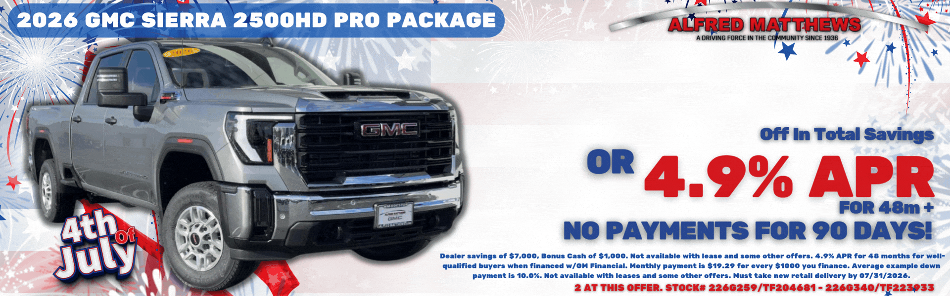 Sierra Denali Offer