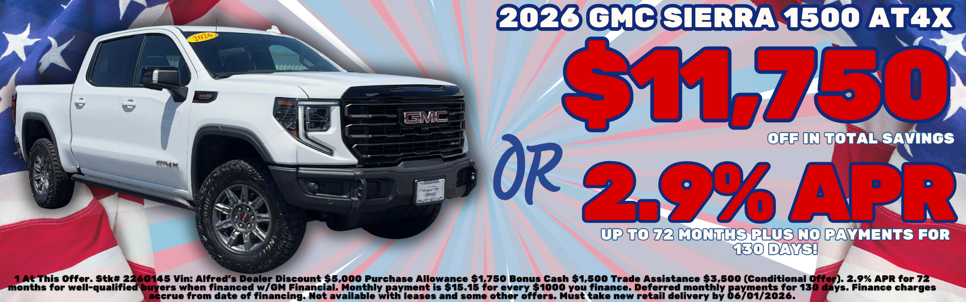 2026 Sierra 1500 Special