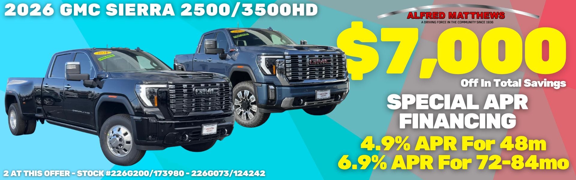 2026 GMC SIERRA 2500HD/3500HD