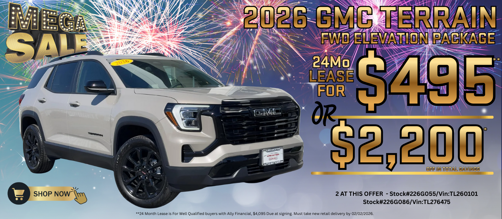 2026 TERRAIN Elevation