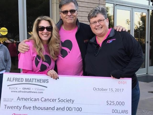 American Cancer Society, Making Strides Against Breast Cancer walk photo