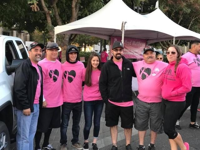 American Cancer Society, Making Strides Against Breast Cancer walk photo