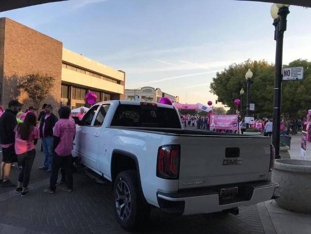 American Cancer Society, Making Strides Against Breast Cancer walk photo