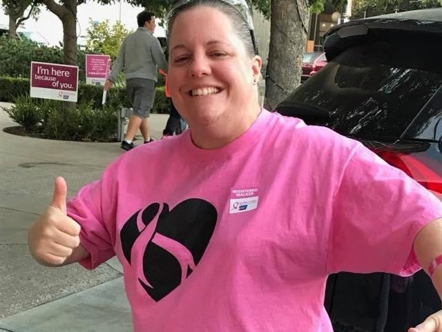 American Cancer Society, Making Strides Against Breast Cancer walk photo